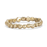 Gold Bubbles Line Band
