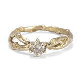 Infinity Branch with Champagne Diamond