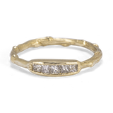 Branch Ring with Square Diamonds Channel