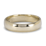 Chubby Half Round Wedding Band