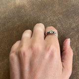 טבעת טריסטוןן מטאורים ויהלום