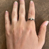 טבעת טריסטוןן מטאורים ויהלום