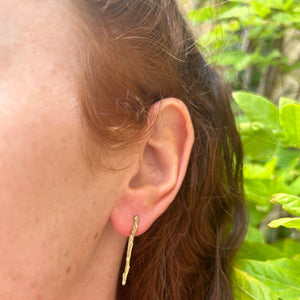 Short branch earrings