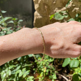 Solid branch bracelet