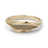 Open Mouth Concave Ring