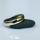 Chubby Smooth Raw Ring