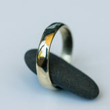 Classic Smooth Raw Gold Ring