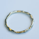 Gentle 14k Branch Ring
