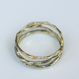 Three Crossed Branches Ring