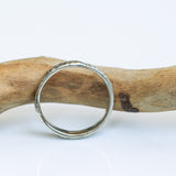 Striped Gold Wedding Ring