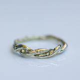 Twisted Branch Wedding Ring