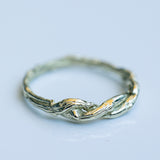 Twisted Branch Wedding Ring