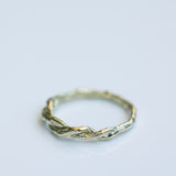 Twisted Branch Wedding Ring
