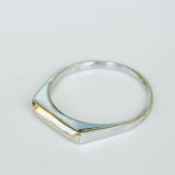 Geometric Gold Ring