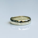 Chubby Half Round Wedding Band