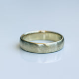 Chubby Half Round Wedding Band