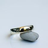 Chubby Half Round Wedding Band