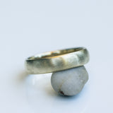 Chubby Half Round Wedding Band