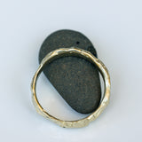 Boulder-Textured Gold Ring