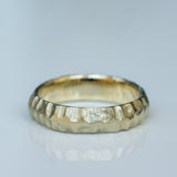 Wide Sculpted Ring