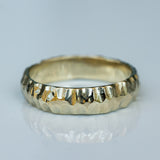 Wide Sculpted Ring
