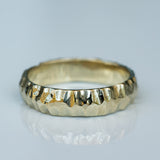 Wide Sculpted Ring