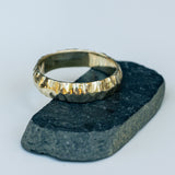 Wide Sculpted Ring