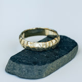Wide Sculpted Ring