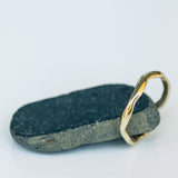 Raw Textured Zig-Zag Ring