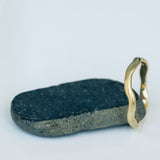 Raw Textured Zig-Zag Ring