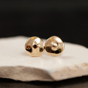 Golden nipple earrings