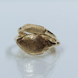 Egyptian signature ring with fingerprint