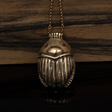Load image into Gallery viewer, Egyptian Beetle necklace
