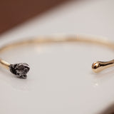 Gold Meteorite bracelet