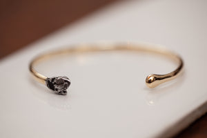 Gold Meteorite bracelet