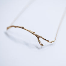 Load image into Gallery viewer, Gold Branch necklace
