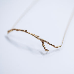 Gold Branch necklace