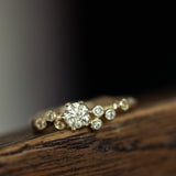 Bubbly diamonds branch ring