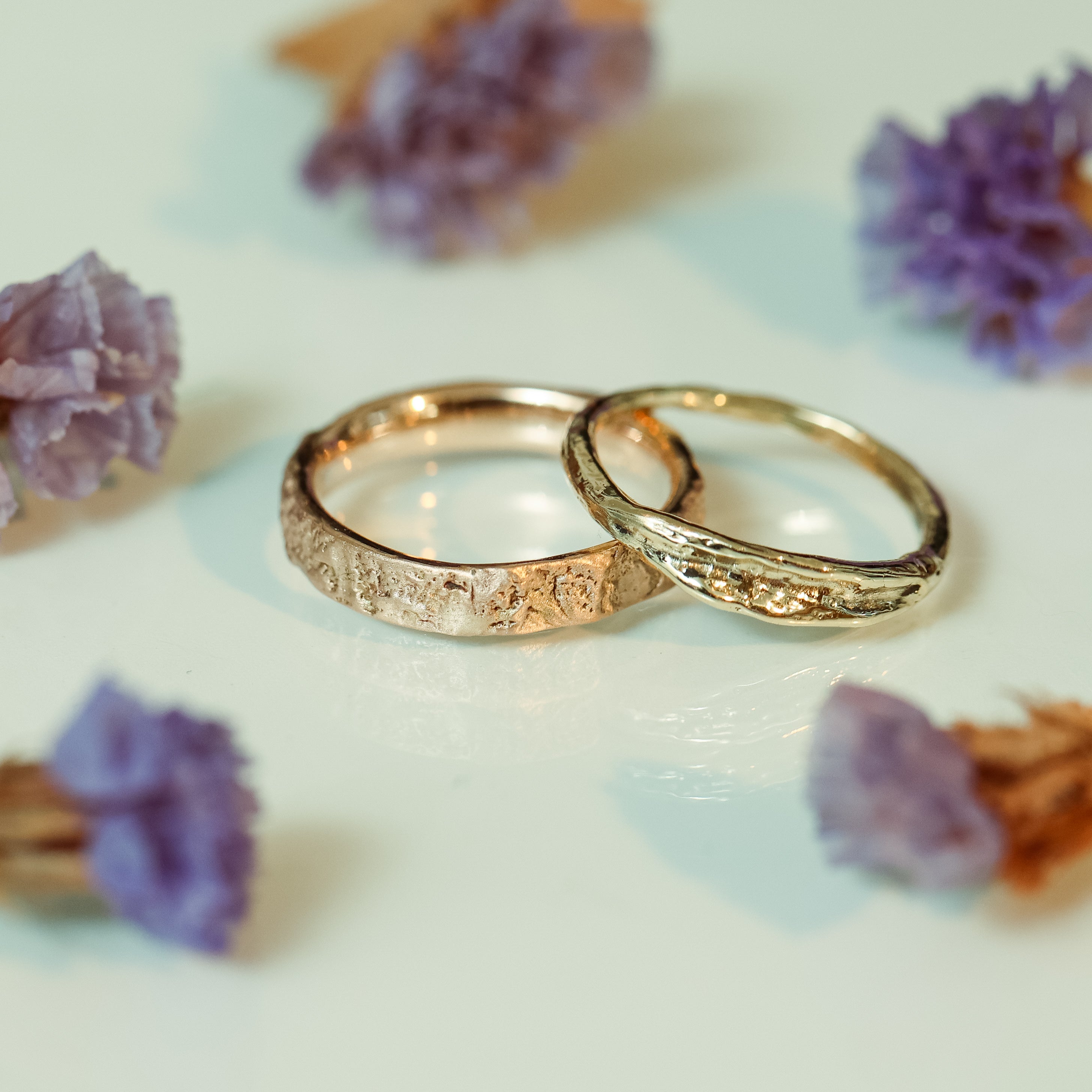 Rings With Rocks Rock wedding rings 60 photos - Astyledwedding.com