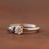 Duo Diamond & Meteorite ring