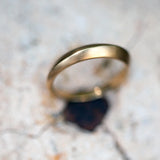Twisted gold ring