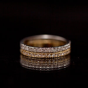 Eternity gold ring