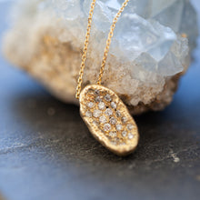 Load image into Gallery viewer, Classic raw concave necklace
