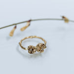 flowers on a branch ring