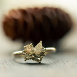 Crown Royal Cluster diamond ring