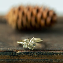 Load image into Gallery viewer, Crown Royal Cluster diamond ring
