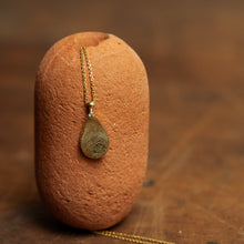 Load image into Gallery viewer, Drop fingerprint necklace
