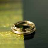 Vortex wedding rings