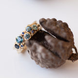 3 Branch Sapphire rings