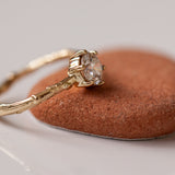 White Diamond branch ring